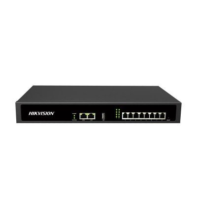 SERVIDOR SIP HIKVISION 100/100/1000 MBPS 50 USER 8 PORTAS