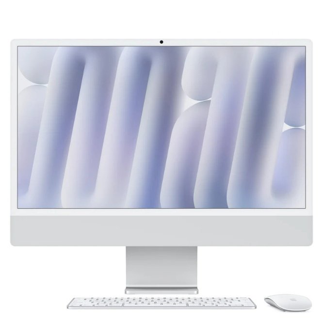 PC AIO APPLE 24" IMAC M4 24GB 512GB SSD macOS CINZA
