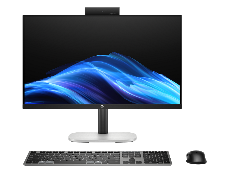 PC AIO HP 23.8" PROSTUDIO 4 U5-225T G1I INTEL GRAPHICS 16GB 512GB SSD FHD W11P PRETO